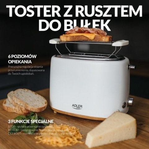 AD 3225 Toster z rusztem do bułek