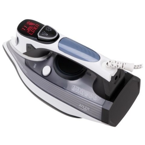 AD 5053 Żelazko parowe z lcd | 11 ustawień temperatury | anodyzowana stopa swift glide