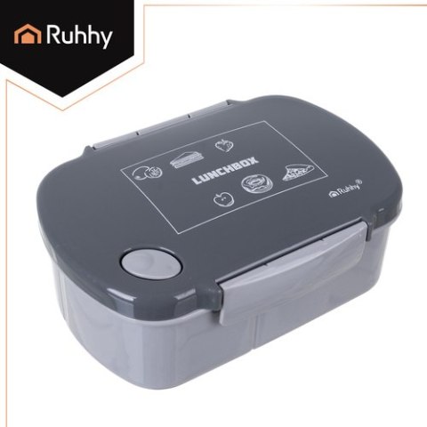Śniadaniówka/lunchbox 800ml szary Ruhhy 26169