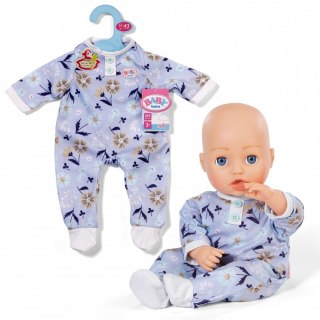 Kombinezon dla lalki baby born niebieski 43 cm