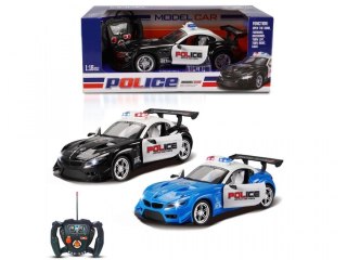 Auto policja r/c światło, otwierane drzwi