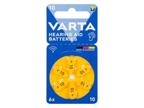 82-677# Bateria 10 varta do aparatu słuchowego 6sztuk