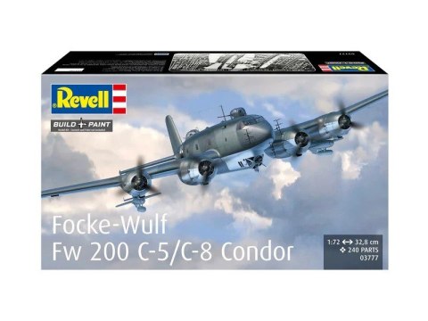 Model plastikowy samolot focke-wulf fw 200 c-5/c-8