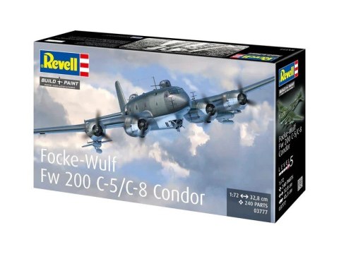 Model plastikowy samolot focke-wulf fw 200 c-5/c-8