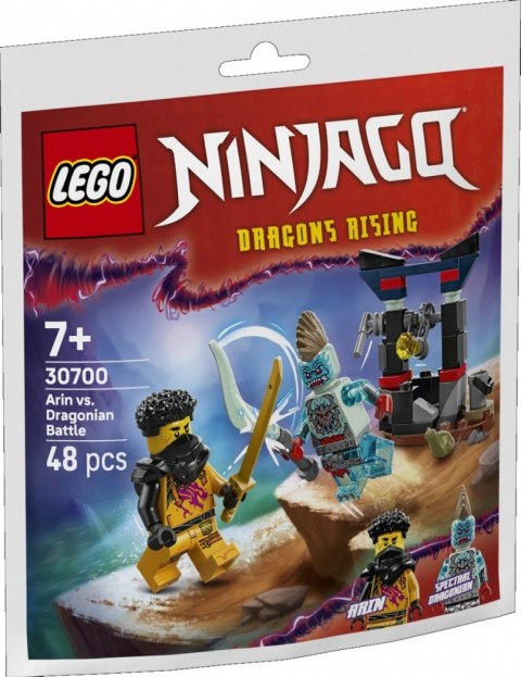 Klocki ninjago 30700 bitwa arina z dragonem