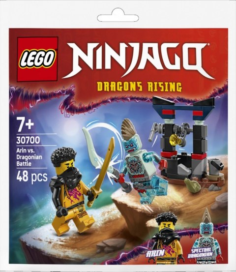 Klocki ninjago 30700 bitwa arina z dragonem