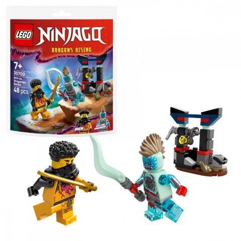 Klocki ninjago 30700 bitwa arina z dragonem