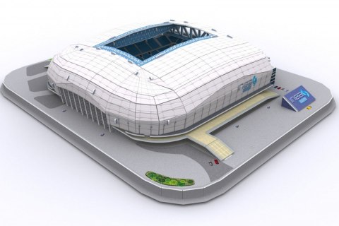 Puzzle 3d stadion lech poznań