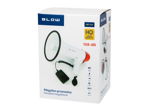 30-519# Megafon mp-519 przenośny typu horn