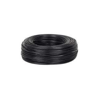 Kabel telefoniczny 2C czarny 100m LXK510