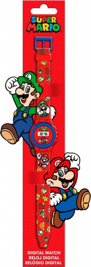 Zegarek cyfrowy super mario