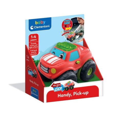 Samochód Pick-Up Handy Efekty Dźwiękowe Świetlne Clementoni 17544