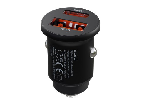 76-035# Ładowarka samochodowa 2x usb-a+usb-c 45w g50b