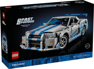 42210 | Samochód Nissan Skyline Gt-R (R34) Z Filmu Za Szybcy, Za Wściekli LEGO