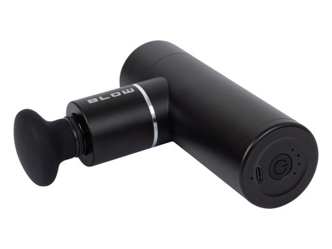 44-356# Pistolet do masażu masażer aluminowy blow wave 6000 zestaw