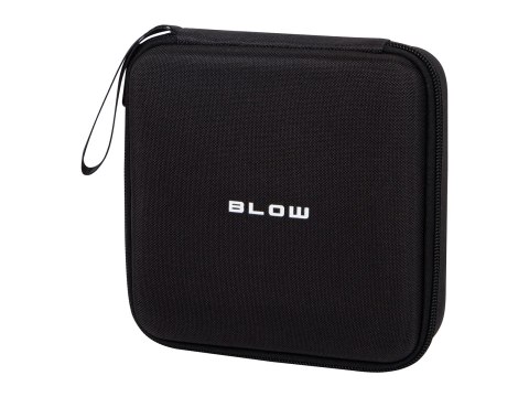 44-356# Pistolet do masażu masażer aluminowy blow wave 6000 zestaw