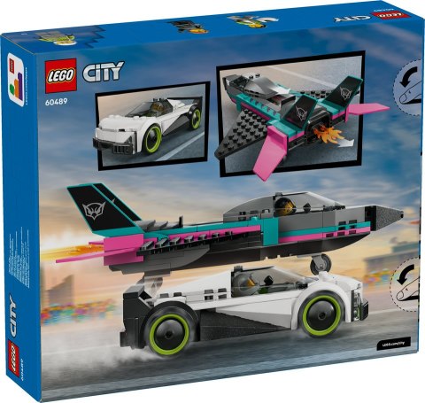 60489 | Odrzutowiec Kontra Samochód LEGO