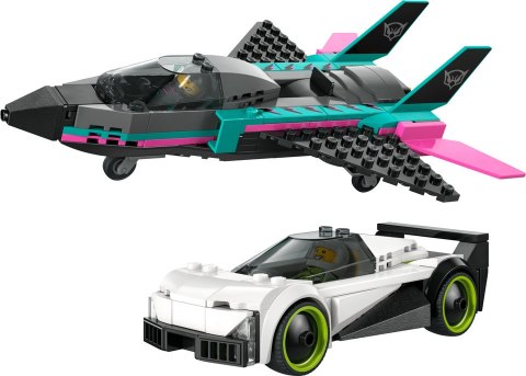 60489 | Odrzutowiec Kontra Samochód LEGO