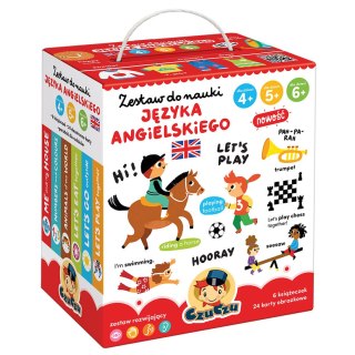 CzuCzu: Zestaw do nauki języka angielskiego dla dzieci 4,5,6 Bright Junior Media