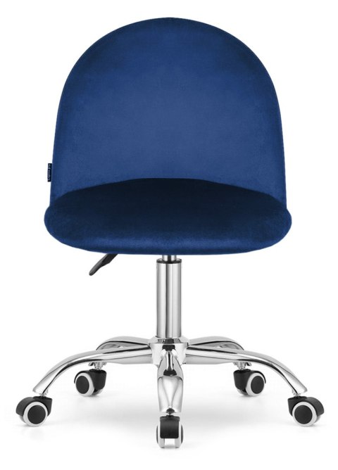 Lugano Krzesło obrotowe GLORIA OFFICE BLUE VELVET