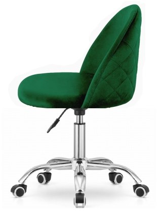 Lugano Krzesło obrotowe GLORIA OFFICE GREEN VELVET