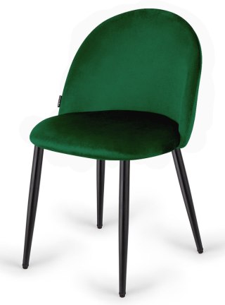Lugano Krzesło tapicerowane GLORIA GREEN VELVET