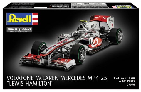 Model plastikowy mclaren mercedes mp4-25 l. hamilton