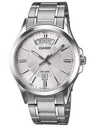 Casio ZEGAREK MĘSKI CASIO MTP-1381D-7AVDF (zd076b) + BOX