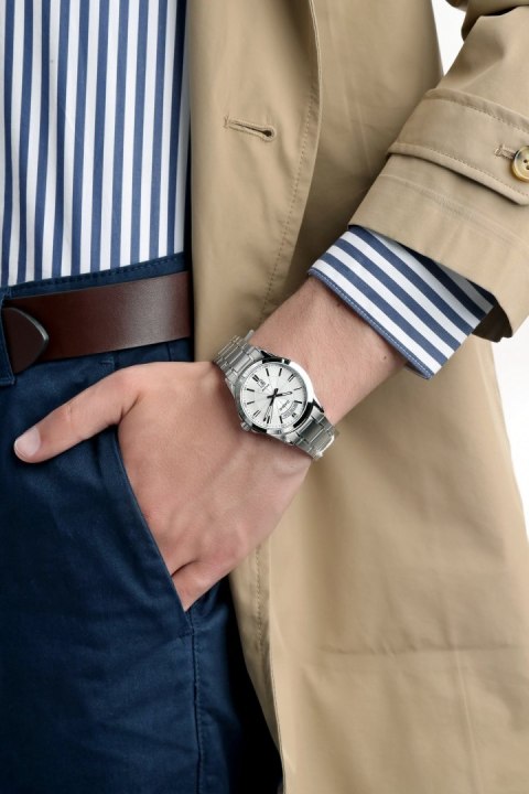 Casio ZEGAREK MĘSKI CASIO MTP-1381D-7AVDF (zd076b) + BOX