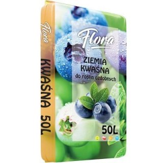 Podłoże FLORA Ziemia kwaśna do roślin ozdob 50L/51