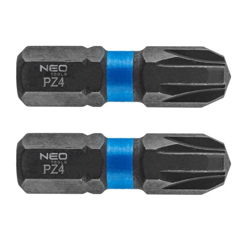 Bity udarowe PZ4 x 25 mm, 2 szt.