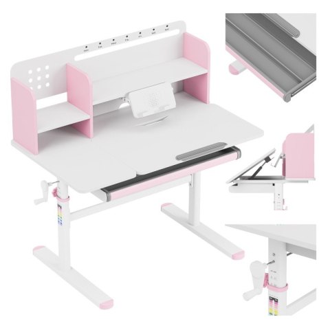 Biurko dla dzieci Mark Adler Study 5.7 Pink