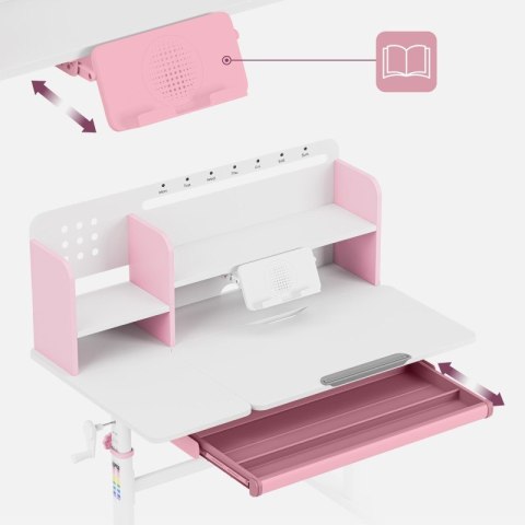 Biurko dla dzieci Mark Adler Study 5.7 Pink