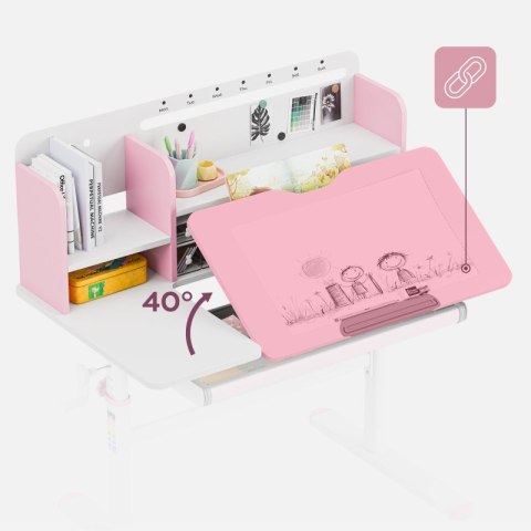 Biurko dla dzieci Mark Adler Study 5.7 Pink