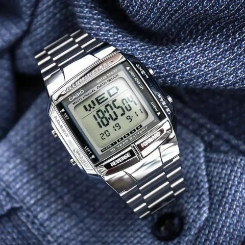 Casio ZEGAREK MĘSKI CASIO DATABANK DB-360-1A (zd161a) + BOX