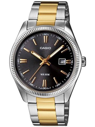 Casio ZEGAREK MĘSKI CASIO MTP-1302SG-1BV (zd072o) + BOX