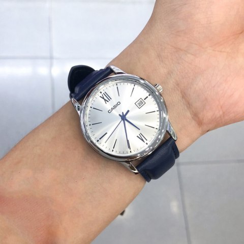 Casio ZEGAREK MĘSKI CASIO MTP-V002L-2B3 + BOX (zd224b)