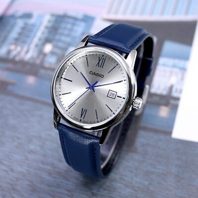 Casio ZEGAREK MĘSKI CASIO MTP-V002L-2B3 + BOX (zd224b)