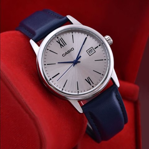 Casio ZEGAREK MĘSKI CASIO MTP-V002L-2B3 + BOX (zd224b)