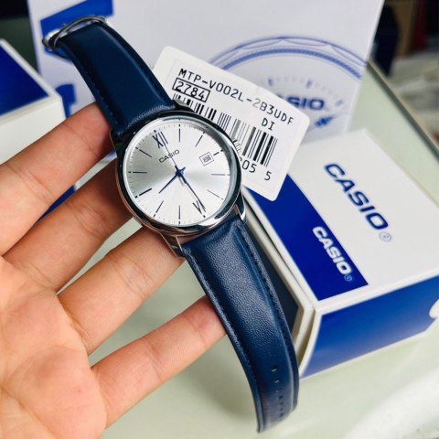 Casio ZEGAREK MĘSKI CASIO MTP-V002L-2B3 + BOX (zd224b)