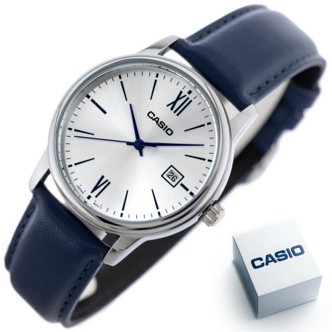 Casio ZEGAREK MĘSKI CASIO MTP-V002L-2B3 + BOX (zd224b)