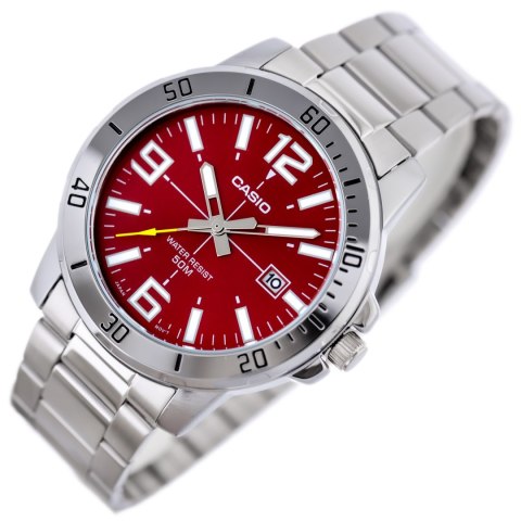 Casio ZEGAREK MĘSKI CASIO MTP-VD01D-4B + BOX