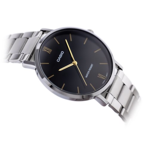 Casio ZEGAREK MĘSKI CASIO MTP-VT01D-1B (zd165f) + BOX