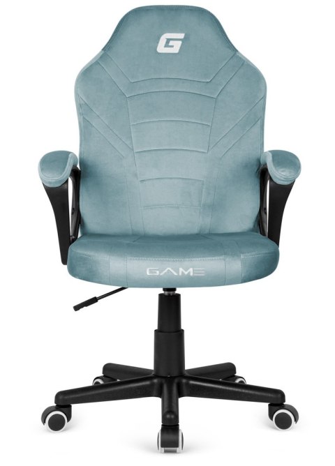 Lugano Fotel obrotowy do biurka MARIO ALCANTARA BLUE DUST