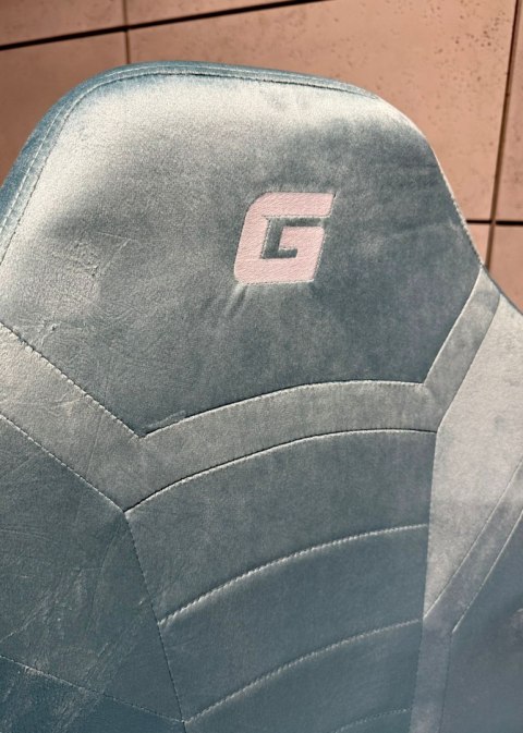 Lugano Fotel obrotowy do biurka MARIO ALCANTARA BLUE DUST