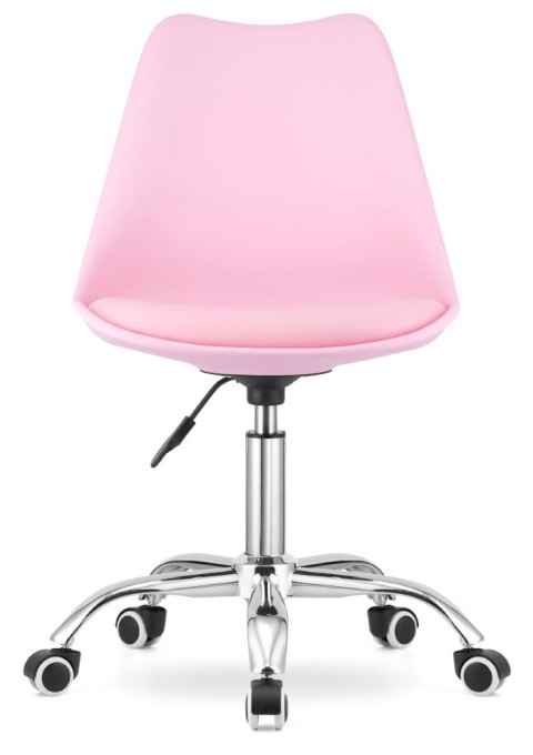 Lugano Krzesło obrotowe MONZA OFFICE PINK PU