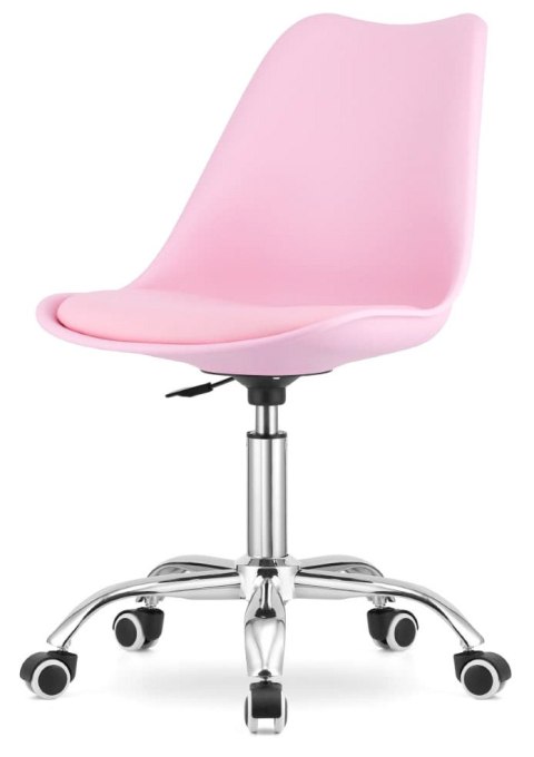 Lugano Krzesło obrotowe MONZA OFFICE PINK PU