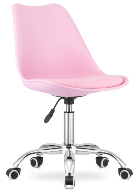 Lugano Krzesło obrotowe MONZA OFFICE PINK PU