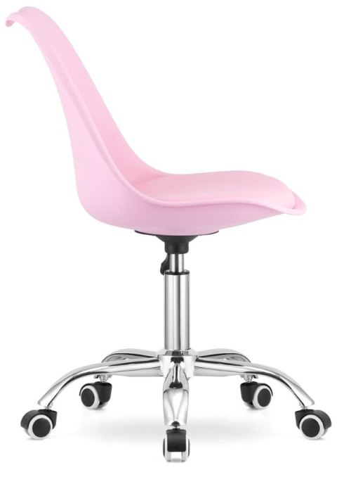 Lugano Krzesło obrotowe MONZA OFFICE PINK PU