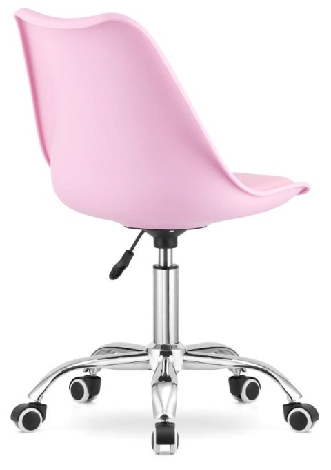 Lugano Krzesło obrotowe MONZA OFFICE PINK PU